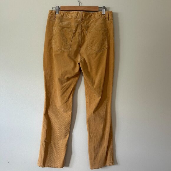 Talbots Mustard Corduroy Pants - Picture 5 of 11